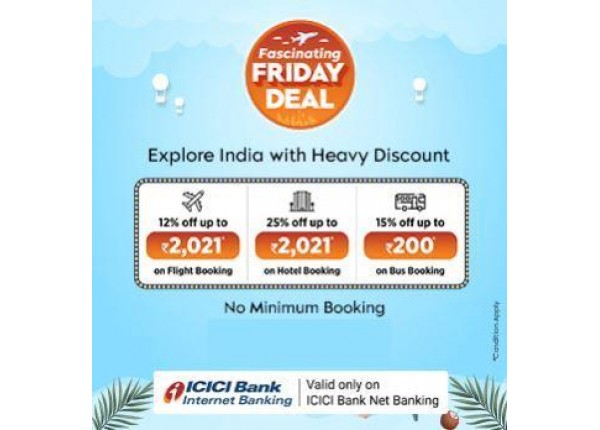 Easemytrip Domestic Flight Offers Flat 12 Off On Flight Bookings Via Icici Bank Internet Banking Dealbates Best Online Offers And Deals In India