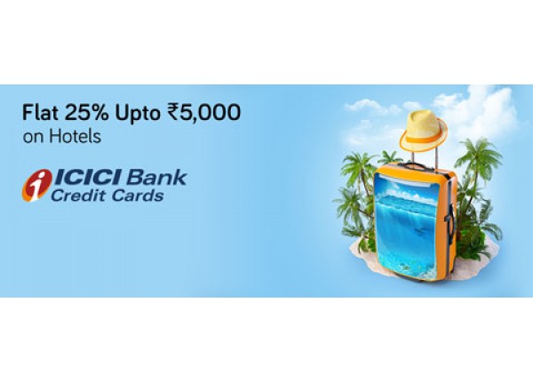 Yatra Domestic Hotel Offers Flat 25% OFF with ICICI Bank ...