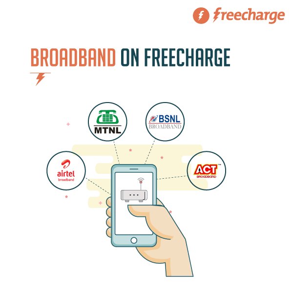 Broadband Bill Coupons & Offers Flat 10 Cashback on Broadband and